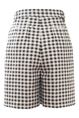 'Lainey' Shorts in Black and White