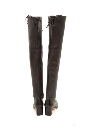TIELAND Black Stretch Over-The-Knee Boots | (est. retail $895)