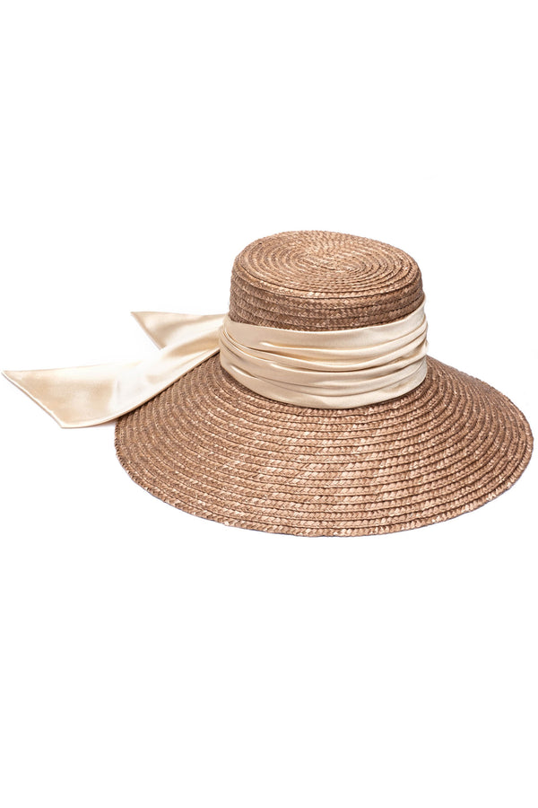 Annabelle Hat in Brown Straw | (est. retail $465)