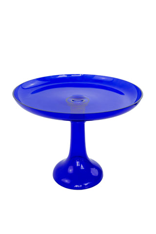 Estelle Cake Stand (Royal Blue) Cake Stand Estelle Colored Glasses   