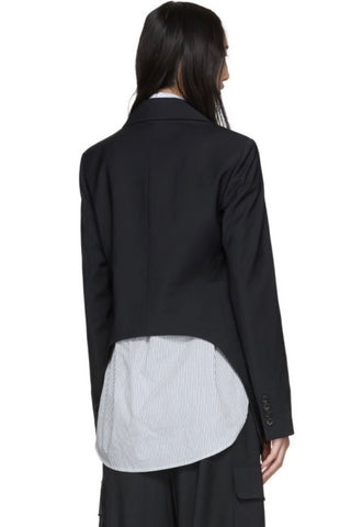 Navy Blazer Jacket | (est. retail $650)