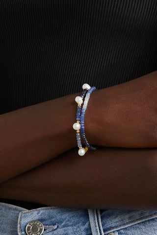 Ombre Blue Sapphire Bracelet Fine Jewelry Jia Jia   