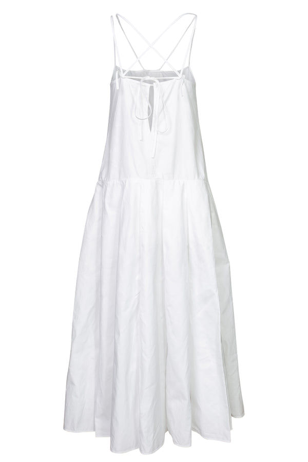 Thea Drop Waist Cotton Twill Dress | (est. retail $1,480)