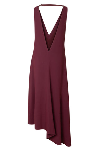 Burgundy Midi Dress | (est. retail $750)