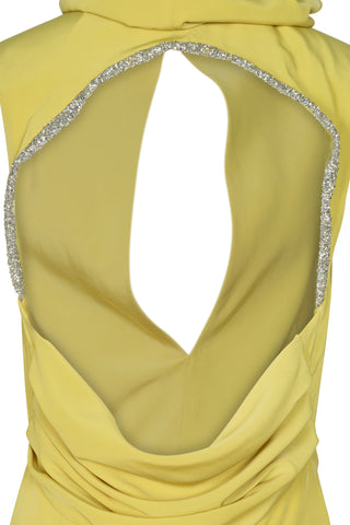 Cassiopeia Gown in Chartreuse | PF '22 Runway (est. retail $2,295) Clothing Harbison   