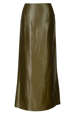 Vintage Green Wool Nylon Skirt
