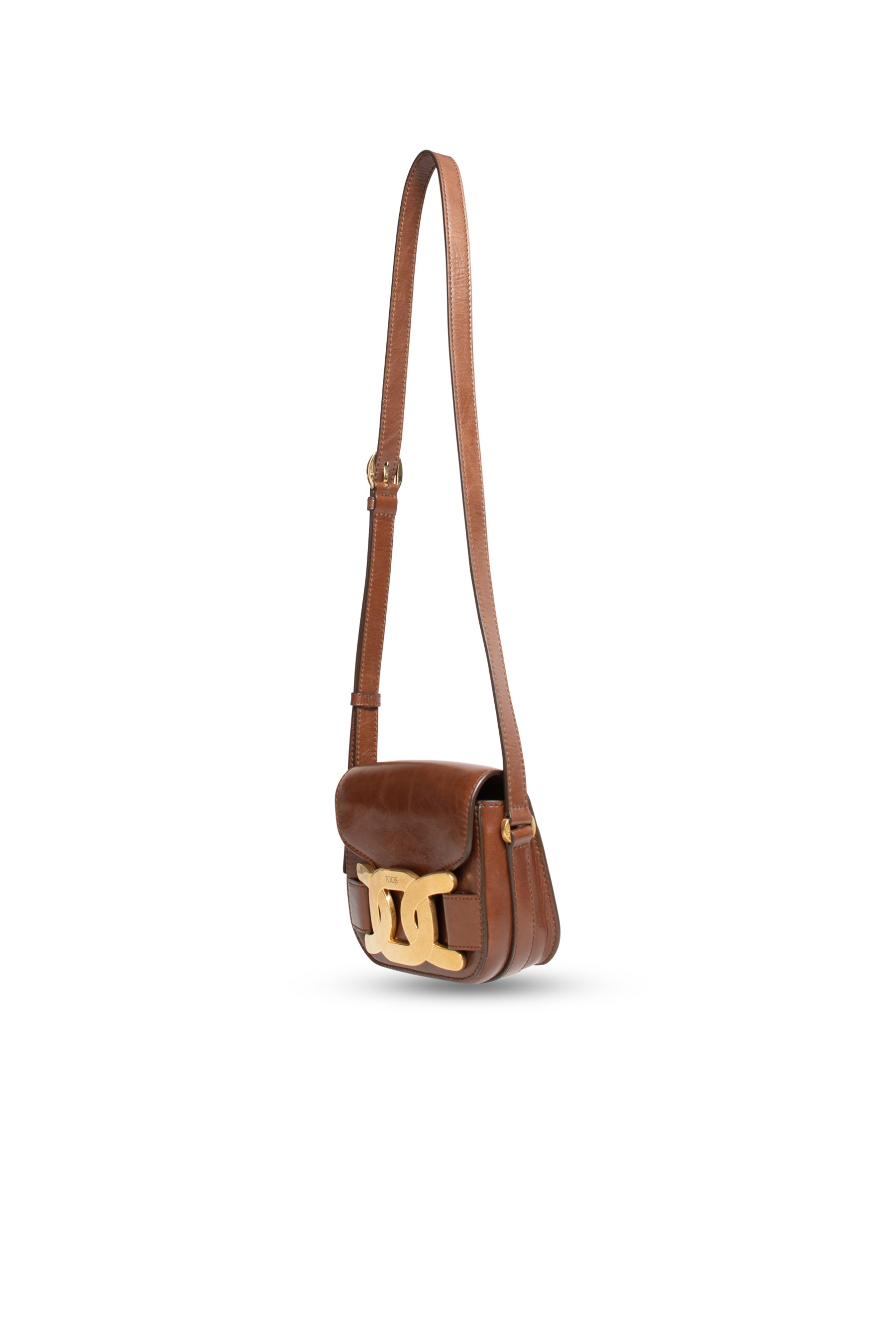Tod's Embellished Leather Top Handle Bag on SALE