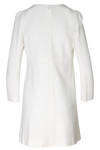 Mini Shift Dress in White
