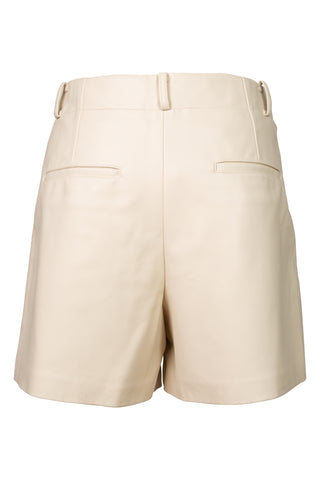 Manon Pleated Shorts in Milk | new with tags