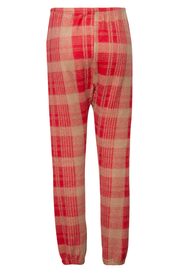 Red Plaid Pants