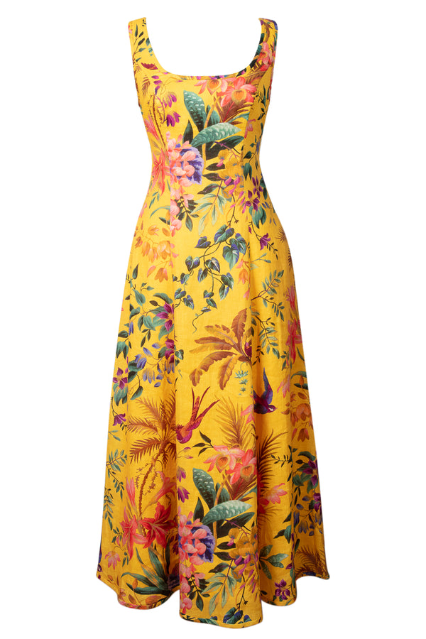 Tropicana Dress in Yellow | (est. retail $640)