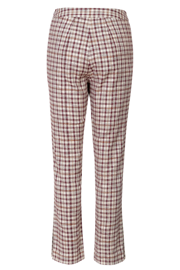 Brown Plaid Pants | new with tags