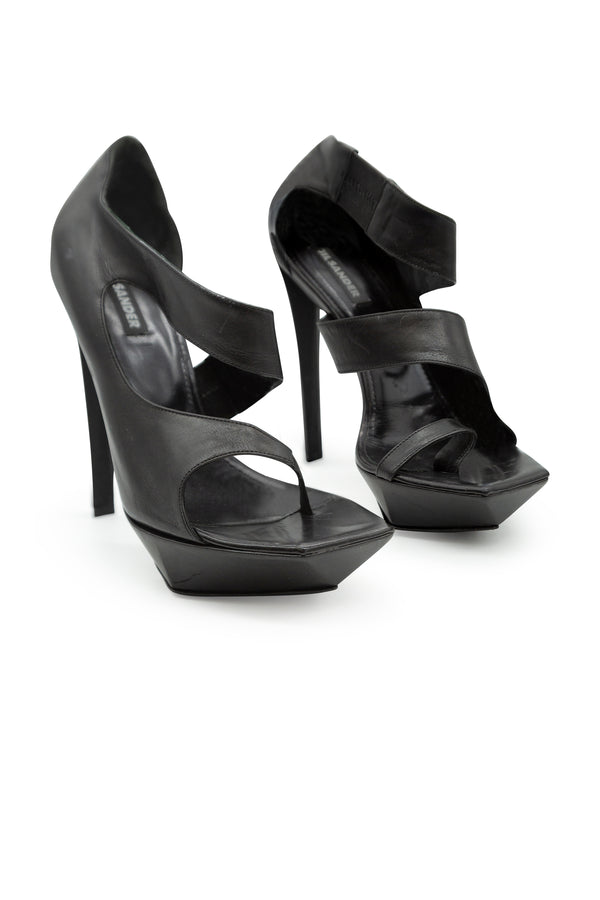 Square Toe Leather Platforms | SS '09
