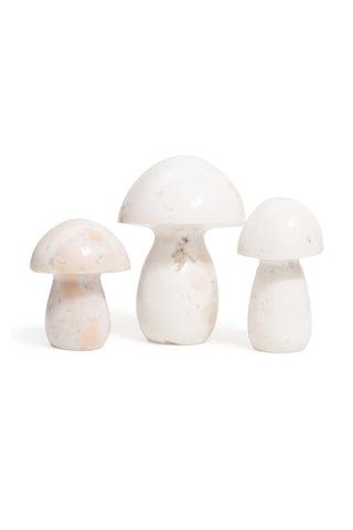 Agate Mushroom Set (3)