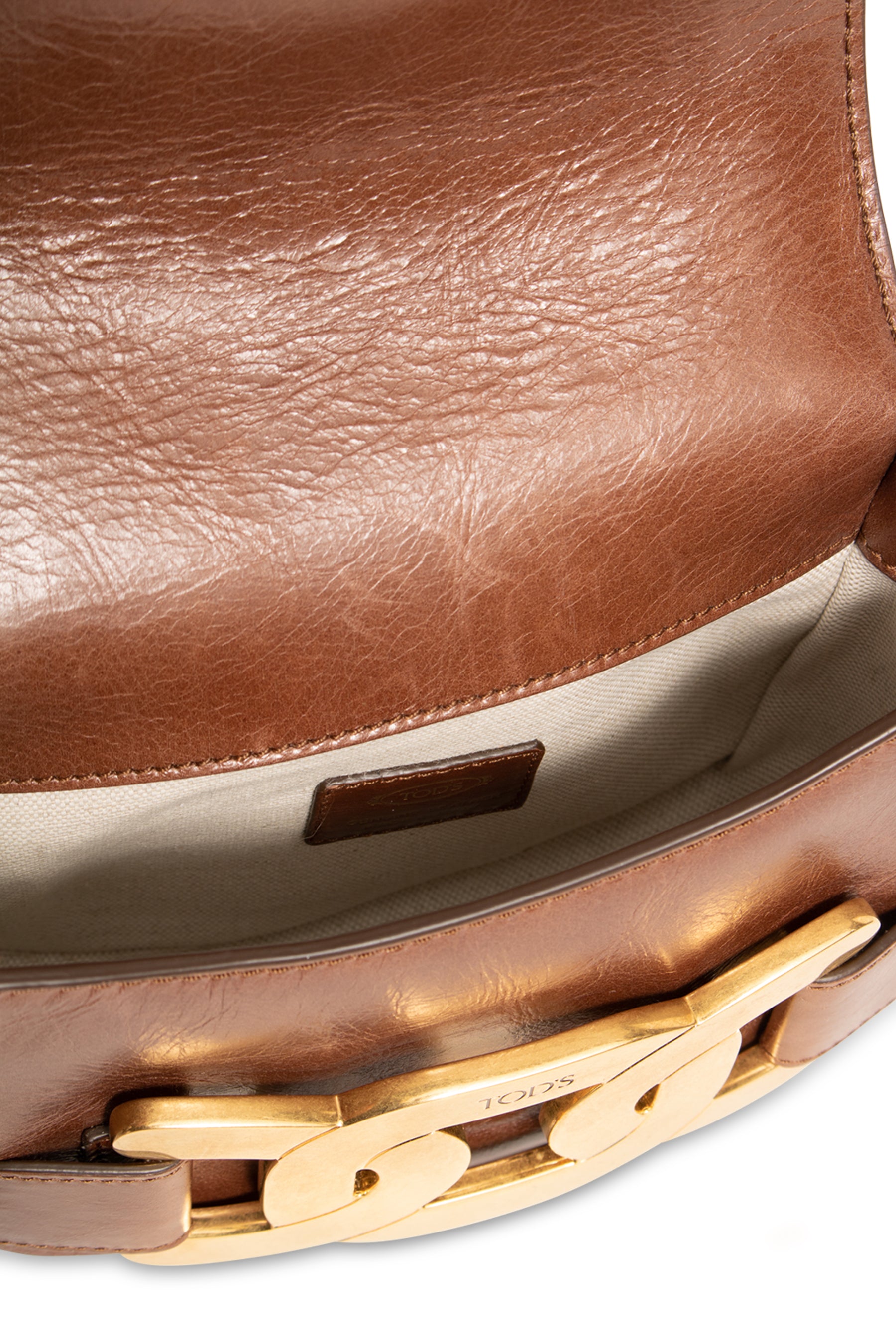 Tod's Embellished Leather Top Handle Bag on SALE