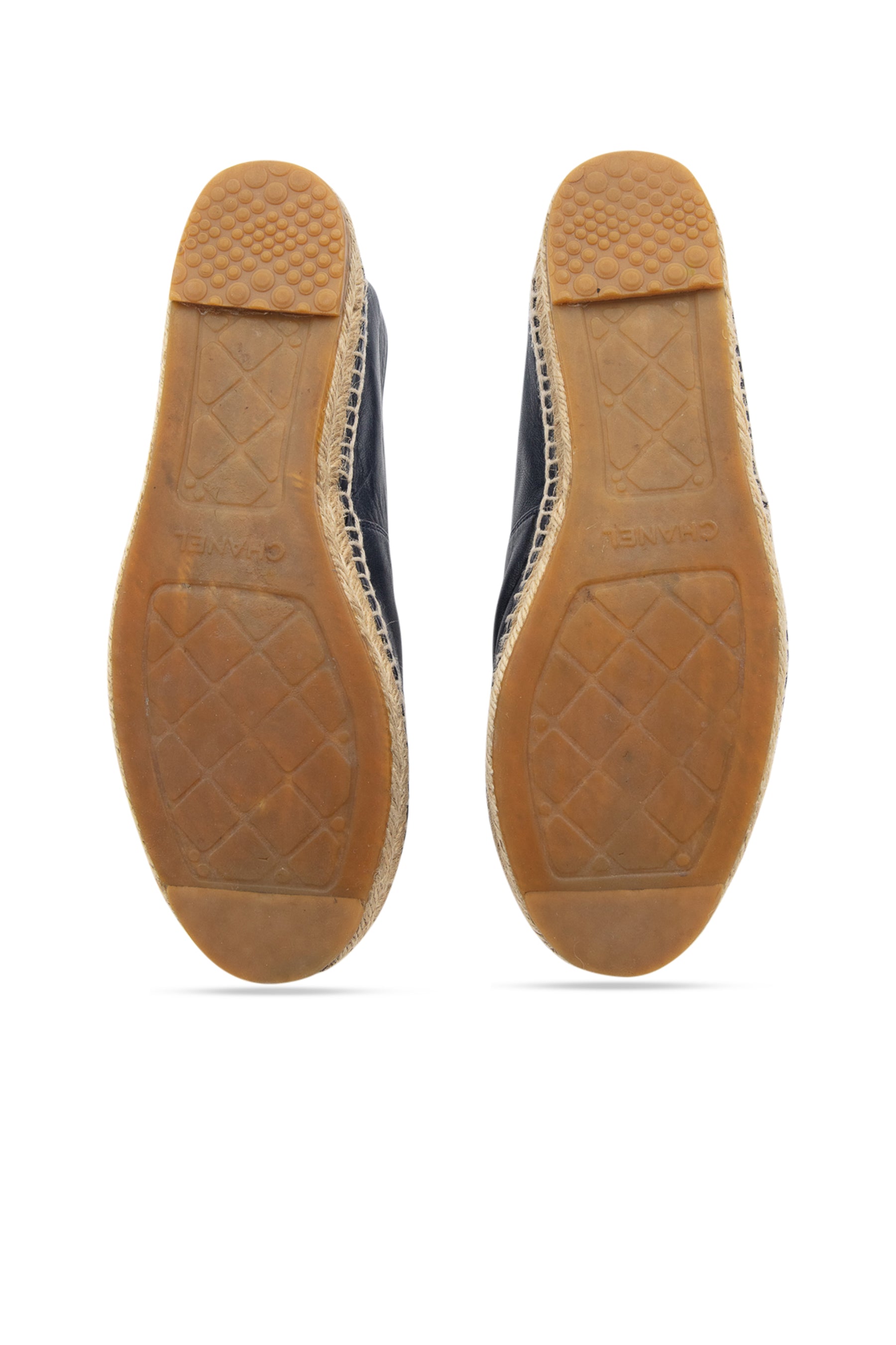 Chanel Lambskin Blue/Black CC Espadrilles – Dora Maar