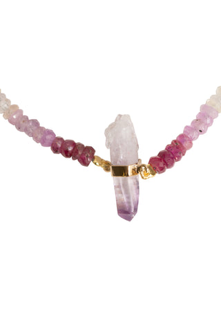 Ruby Veracruz Crystal Charm Bracelet