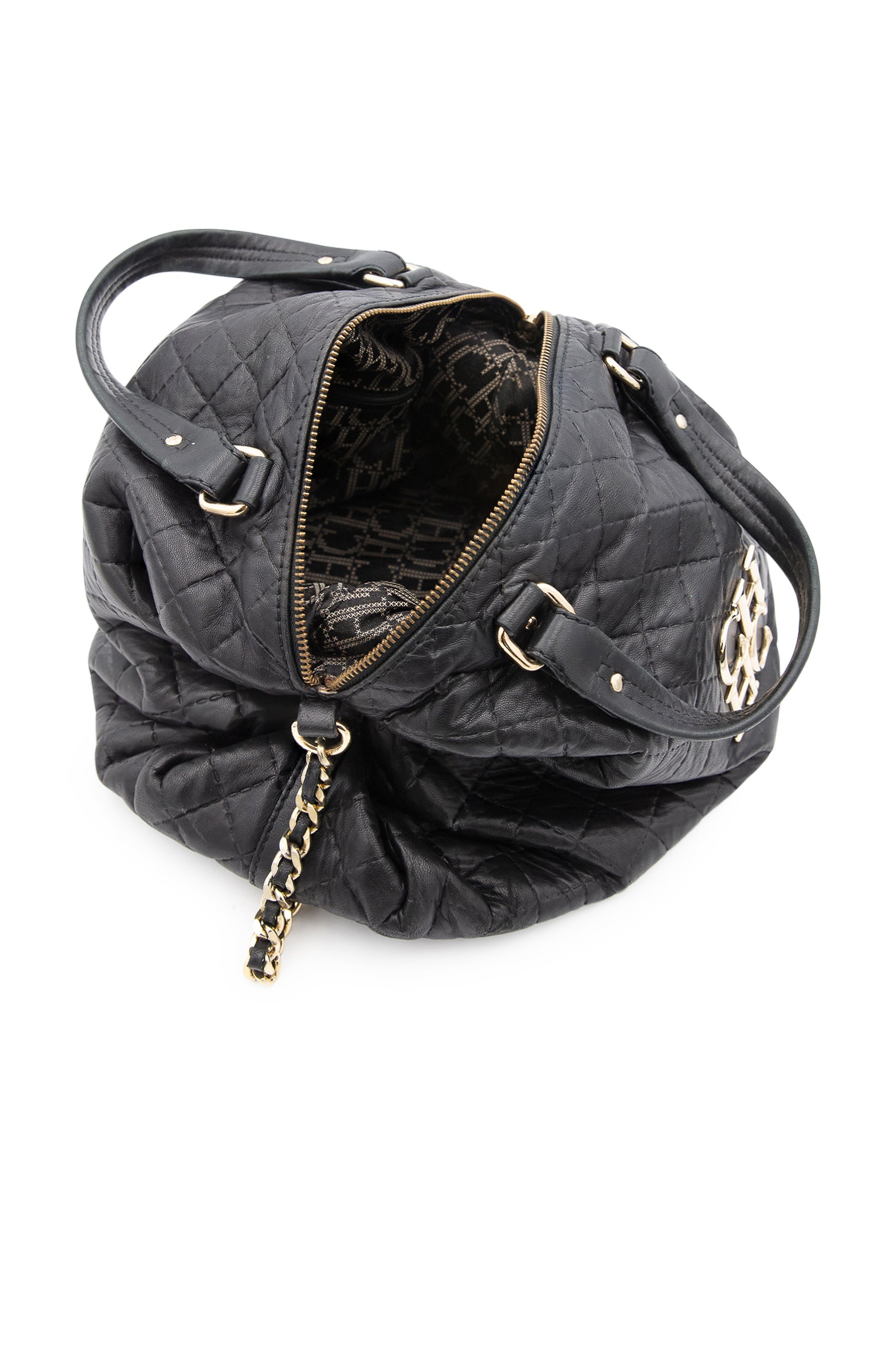 Carolina Herrera Leather Handle Bag