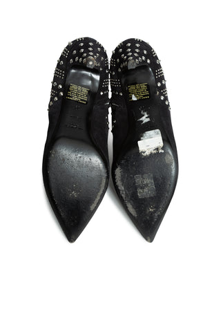 Western Studded Ankle Boots