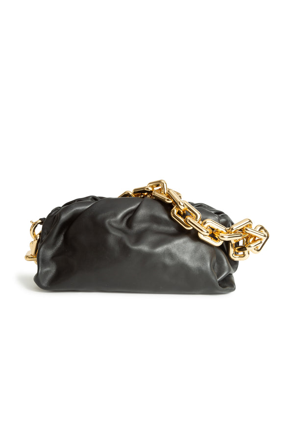 Chain Pouch Leather Shoulder Bag | (est. retail $4,100)