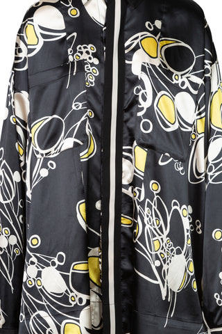 Pyjama Top in Mod Peony Print | PF '22 (est. retail $595) Clothing Harbison   