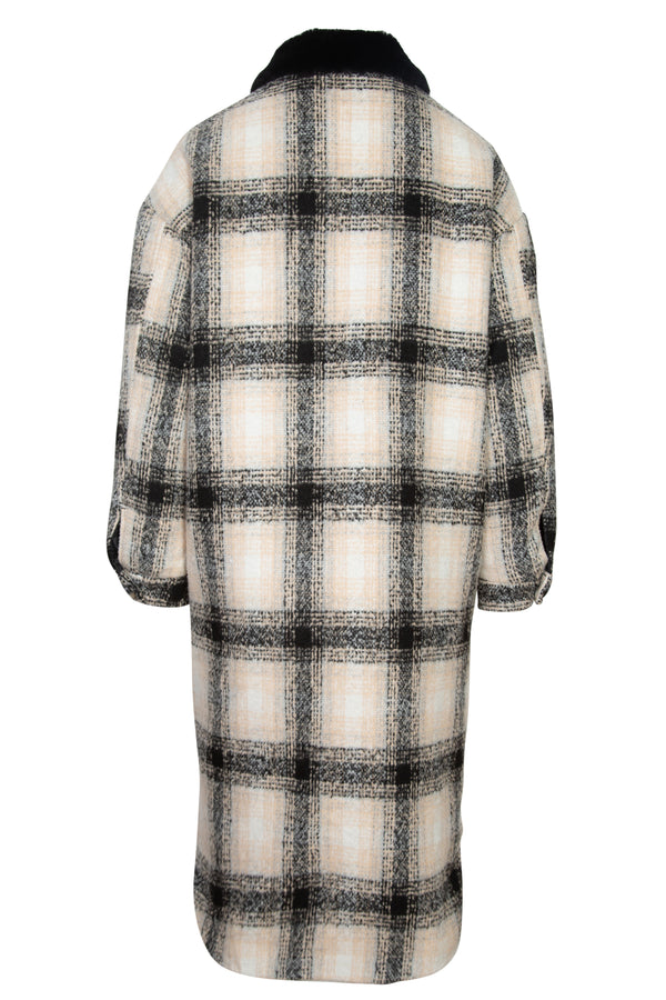 James Plaid Shirt Coat