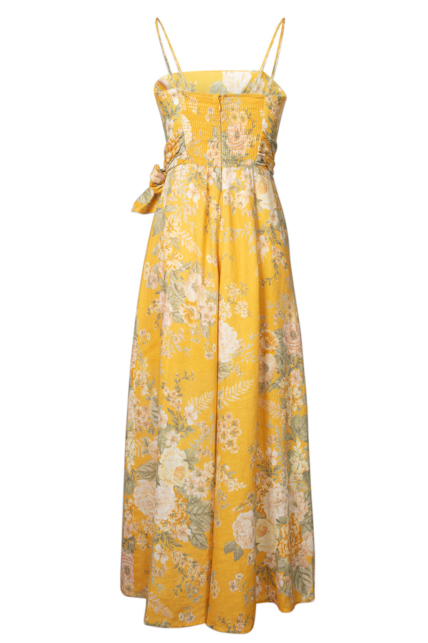 Amelie Linen Scarf Tie Dress | (est. retail $670)
