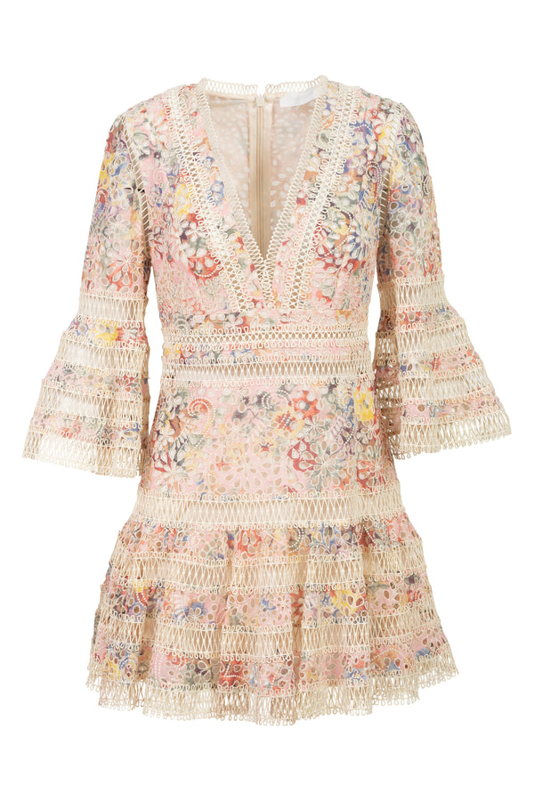 Lovelorn Floral Flutter Dress | (est. retail $850)
