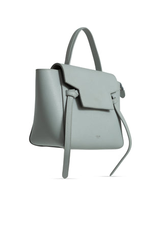 Nano Belt Bag in Grained Calfskin Grey | (est. retail $2,350)
