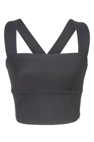 Cross-back Crop Top | new with tags