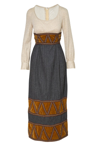 Vintage Brown Dress