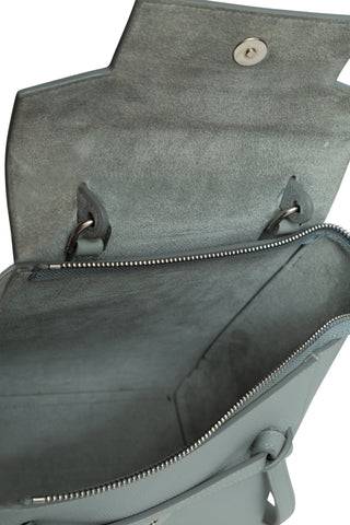 Nano Belt Bag in Grained Calfskin Grey | (est. retail $2,350)