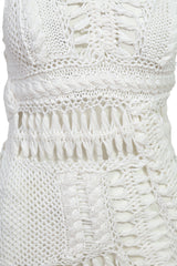 White Crochet Dress | SS '16 Runway