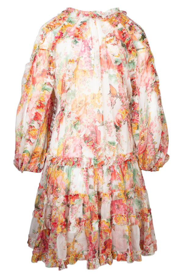 Mae Frill Billow Midi Dress | new with tags (est. retail $1,100)