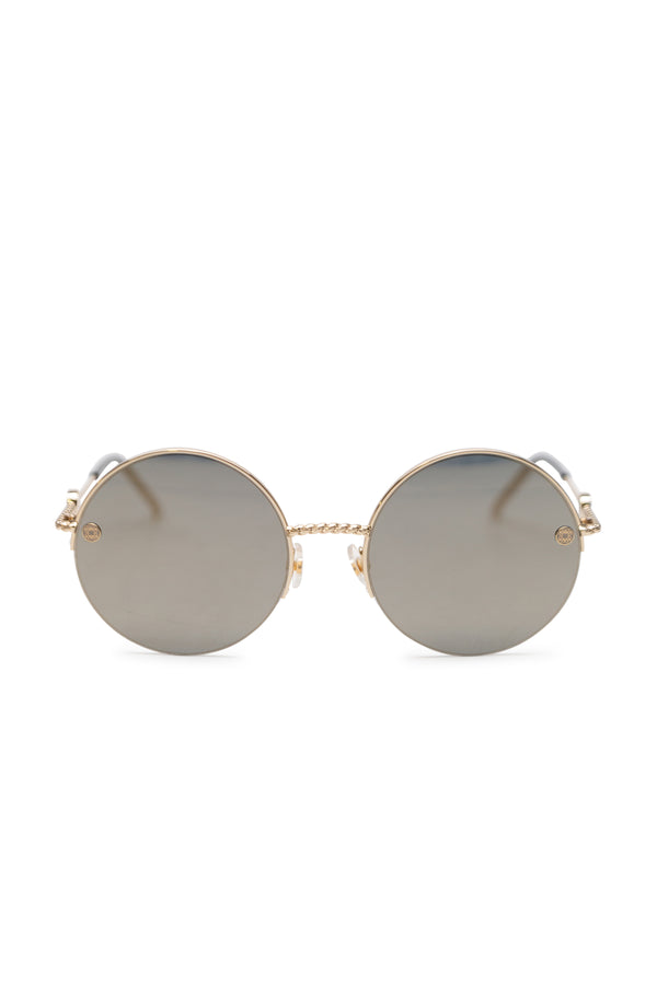 Circular Mirrored Sunglasses