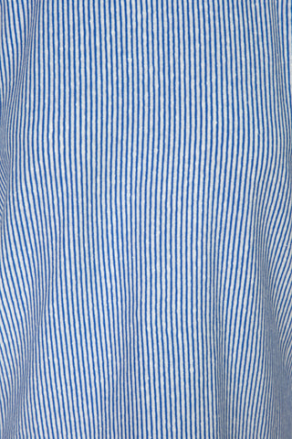 Striped Long Sleeve Shirt in Blue | new with tags (est. retail $180)