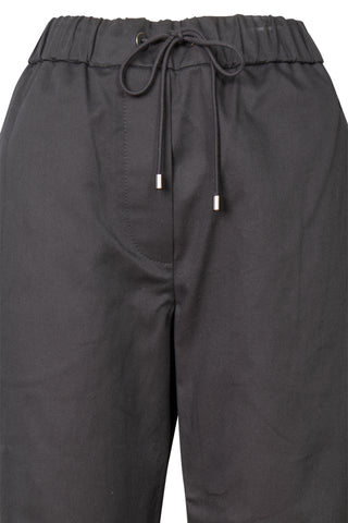 Cotton Elastic Pants in Black | new with tags (est. retail $1,495)