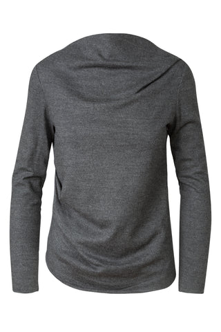 Grey Cowl Neck Sweater