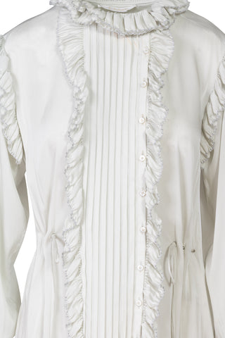 Stripe Silk Dress