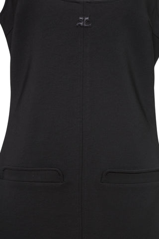 Black Stretch Jersey Dress | new with tags (est. retail $890)