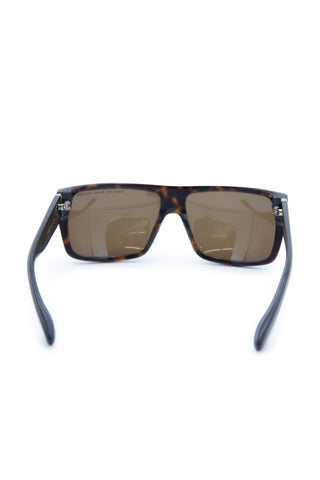 57MM Gradient Rectangle Sunglasses