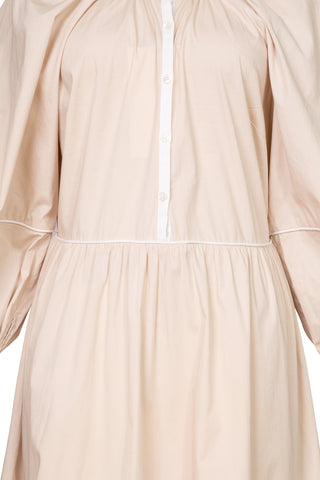 Demi Short Puff-Sleeve Maxi Dress | (est. retail $345)