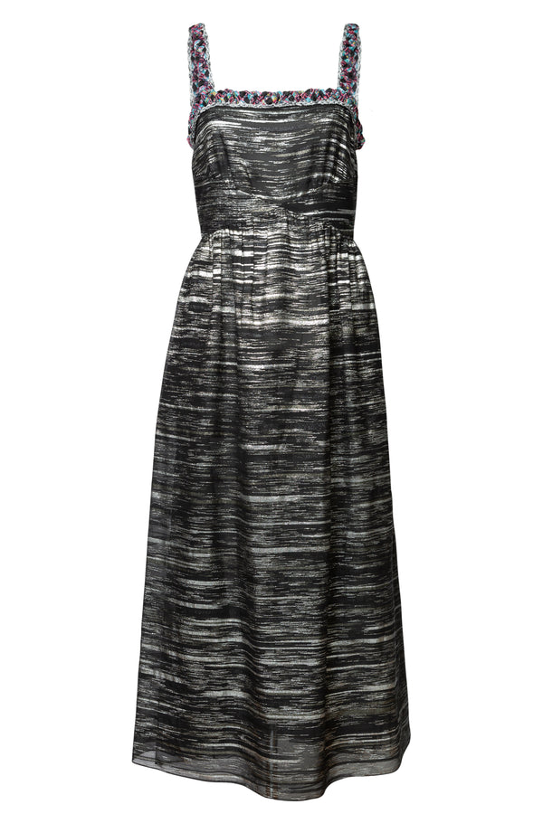 Metallic Midi Dress | Cruise '21 | (est. retail $5,000)