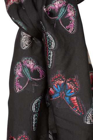 Butterfly Cashmere/Silk Blend Scarf