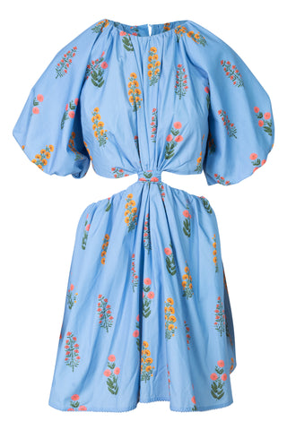 Laurel Floral Cut-Out Mini Dress | (est. retail $380)