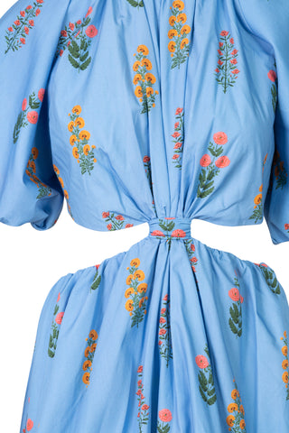 Laurel Floral Cut-Out Mini Dress | (est. retail $380)