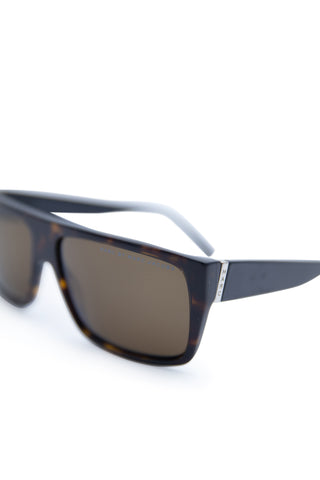 57MM Gradient Rectangle Sunglasses