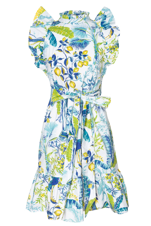 Bulbul Lemon Printed Dress | new with tags
