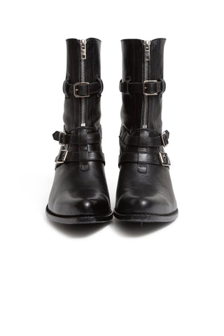 Leather Mid-Calf Boots | (est. retail $1,350)