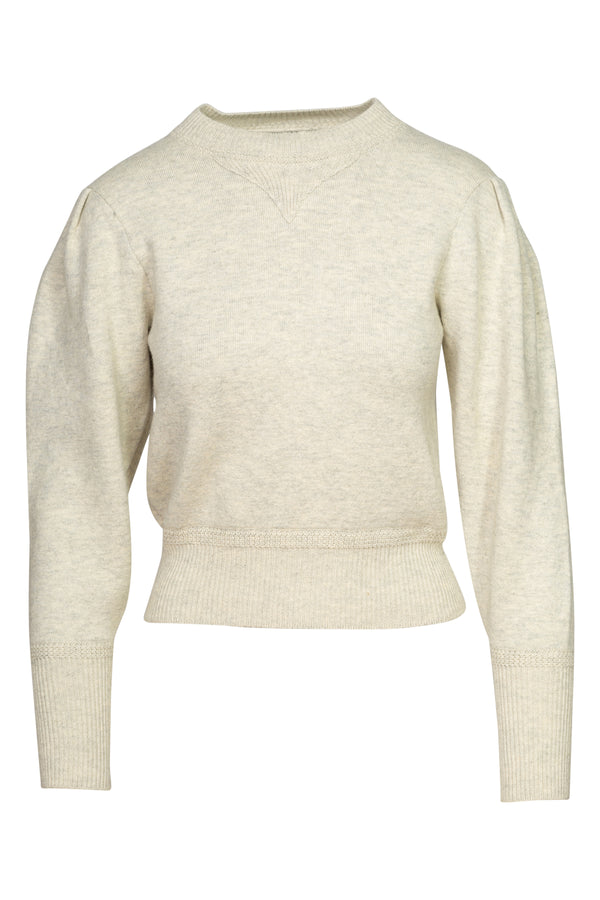 Beige Crewneck Sweater
